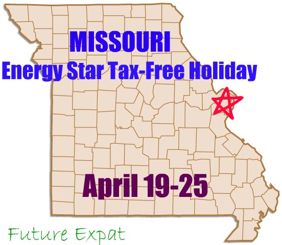 MO Energy Star Tax Holiday (April 19-25): Avoid City Taxes in St. Louis - Arch City Homes #stlouis