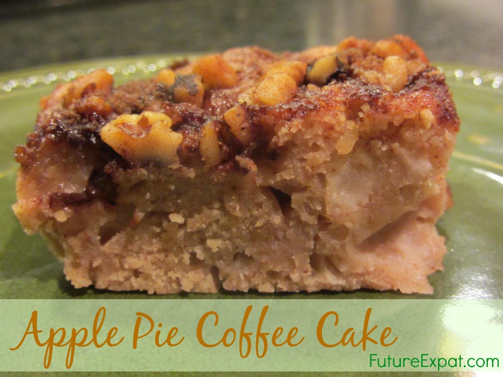 Apple pie coffeecake recipe