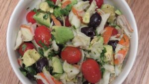 Imitation Crab and Avocado Salad | Future Expat